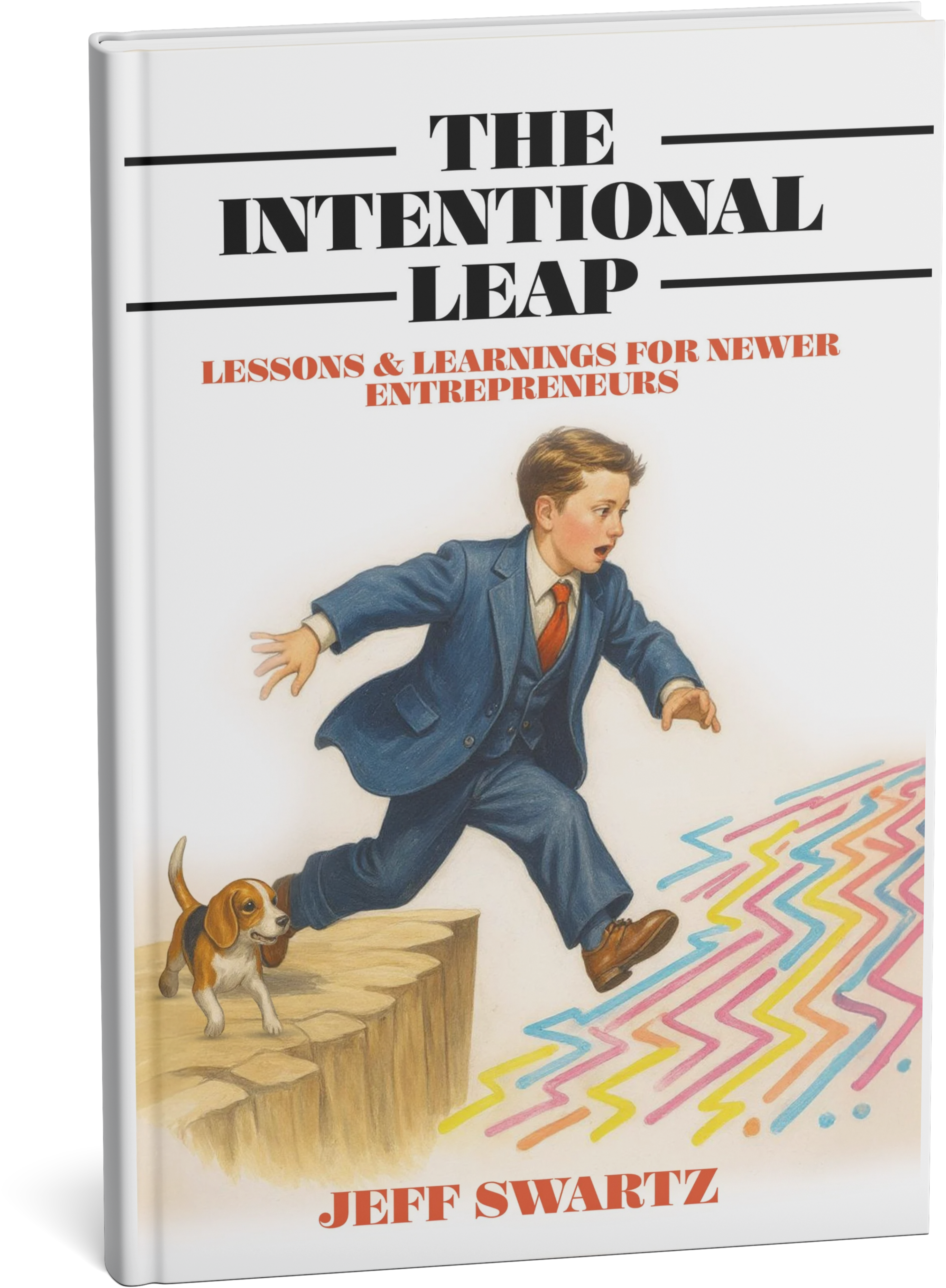 The Intentional Leap book with white background
