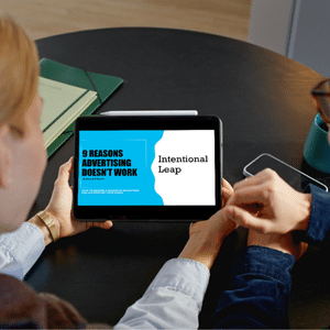 jeff swartz 9 reasons why advertising doesn't work ebook intentional leap